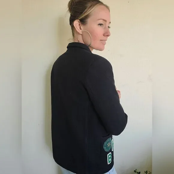 Bernstein Navy Wool Prep Jacket S-M - Picture 7 of 12